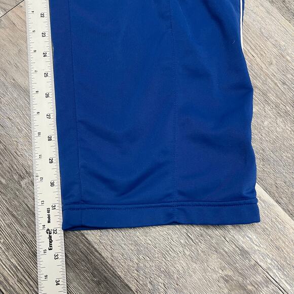 Vintage Y2K Nike Trackpants Royal Blue Side Stripe Baggy Mens XL Mini Swoosh - Picture 8 of 13